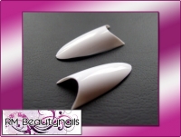 500 Stiletto Design Tips Wei� im Bag #00571