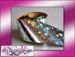 Transfer Folie Naiart Folie "Silver Starburst" #00287-13
