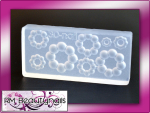 3D Acryl Schablone Blume Nail Art #00331-20