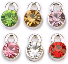 Piercing rund (mit Rand) verschiedene Farben #00531-50er