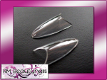 500 Stiletto Design Tips Clear im Bag #00571