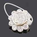 Zehenringe Toe Ring - verschiedene Designs - Top Qualit�t Blume #05