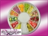 Fimo Rondell Fr�chten Frucht Obst Hauchd�nn NEU #00454